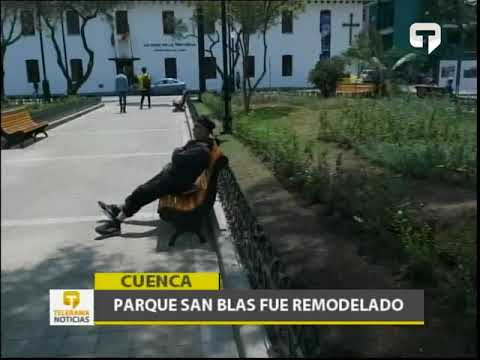 Parque San Blas fue remodelado