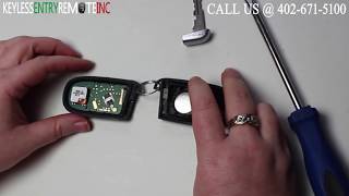 How To Replace A 2011 - 2018 Chrysler 300 Key Fob Battery