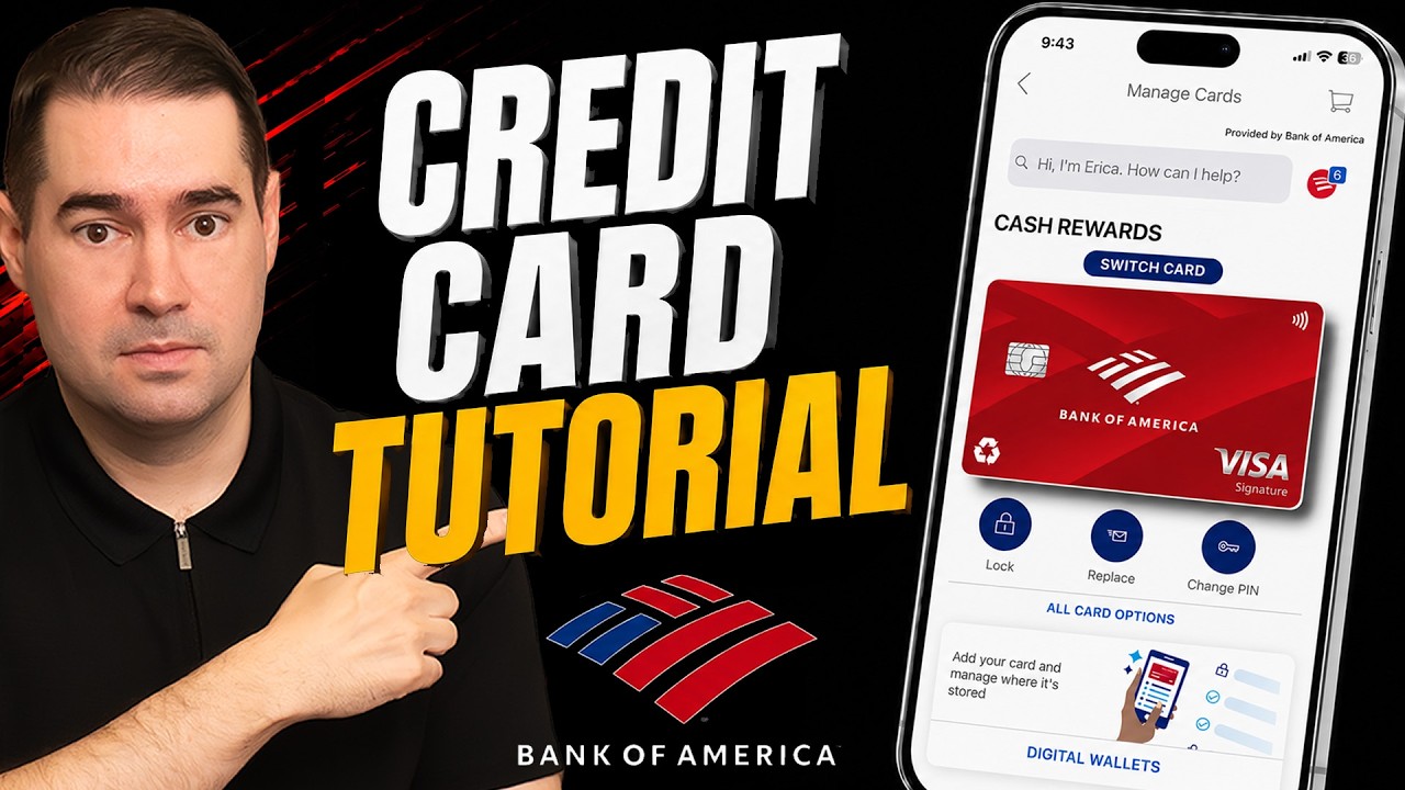 Bank of America Credit Card Tutorial : How to Manage Everything in the App