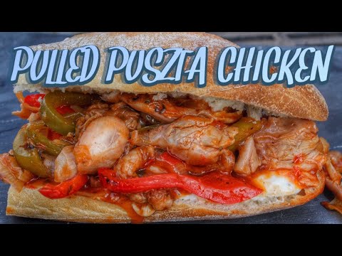 PULLED PUSZTA CHICKEN - english BBQ-Video - 0815BBQ