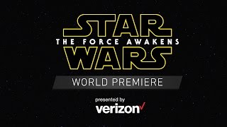 Star Wars: The Force Awakens World Premiere Red Carpet video