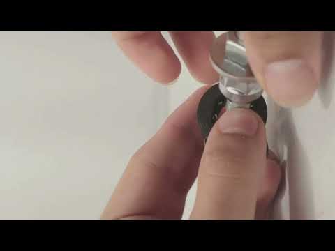 Eixo de Bicicleta Dianteiro Esferado 3/8 165mm com Caixa e Colar JKS