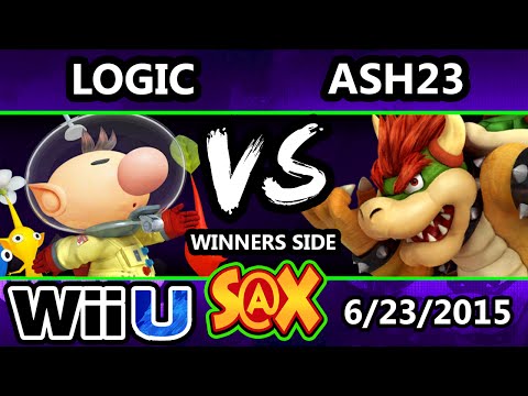 S@X 103 - VGBC | Logic (Olimar) Vs. Ash23 (Bowswer) - Smash Wii U - Smash 4