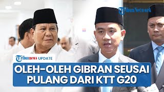 Oleh-oleh Gibran seusai Pertemuan Bilateral di Sela-sela KTT G20, Langsung Lapor Prabowo