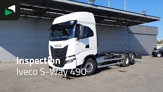 Camion châssis IVECO S-Way 490 6X2 NEW chassis! Retarder Standklima Lift+lenkasche PT à vendre - Image 4 | Autoline ML Camion châssis IVECO S-Way 490 6X2 NEW chassis! Retarder Standklima Lift+lenkasche PT neuf | Image 4 - Autoline