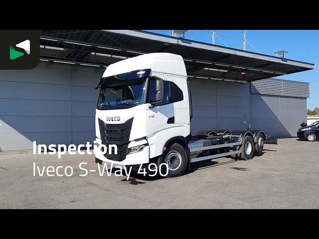 Iveco S-Way 490 6X2 Chassis truck - BAS World