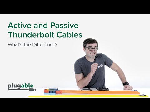 What’s the Difference Between Active and Passive Thunderbolt Cables?