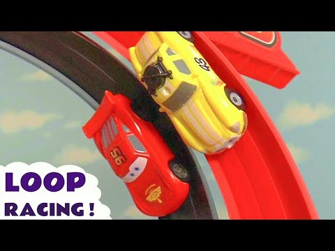 Toy Cars Loop Racing With The Funlings Cars Stories Video