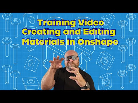Creating and Editing Materials in Onshape