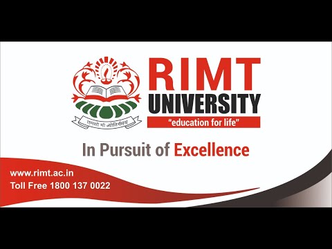 RIMT University Fresher Party 2019  highlights