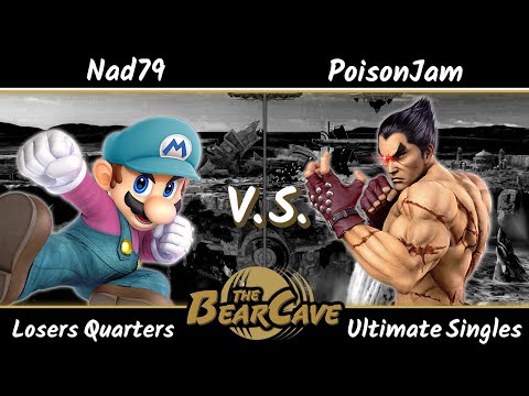 Bearcave #41 - Nad79 (Mario) VS PoisonJam (Kazuya) [Smash Ultimate]