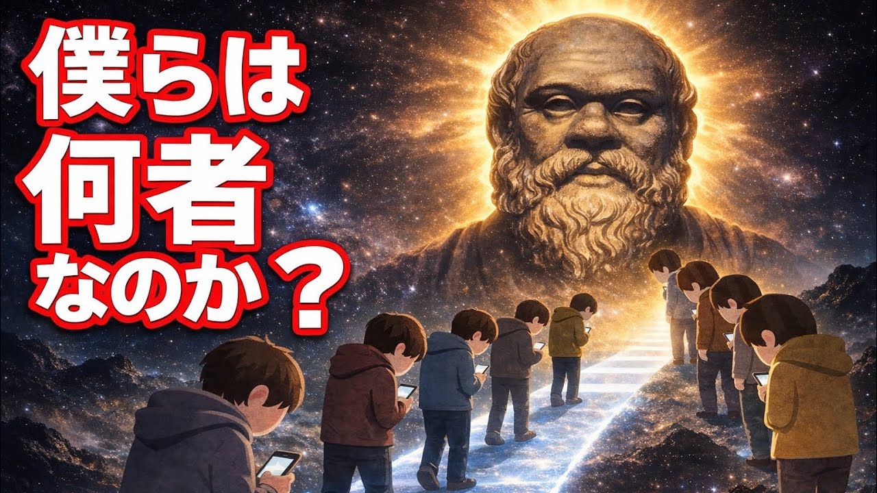 【ソクラテス】「自分が"何者"かわからない」あなたへ【哲学史】