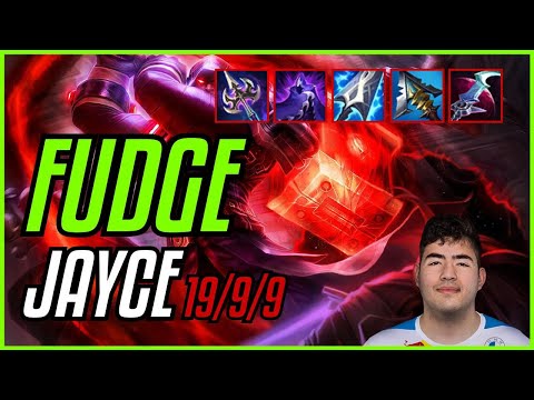 FUDGE - JAYCE - EUW MASTER - PATCH 11.9