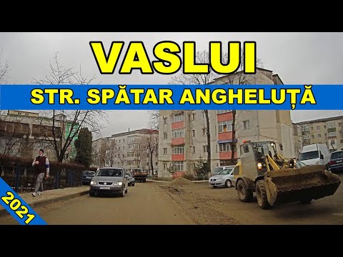 Orasul VASLUI traseu Independenta - str. Spatar Angheluta - str. Decebal ( DN 24 )