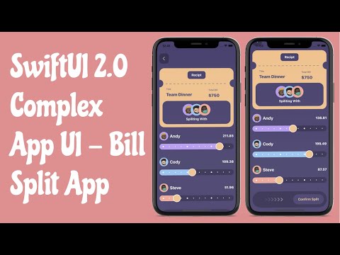 SwiftUI Bill Split App UI - Custom Slider - Composing Complex UI - SwiftUI Tutorials