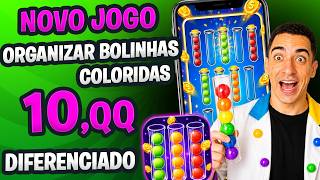 Novo Jogo do Desafio de Organização de Bolinhas Coloridas nos Tubos