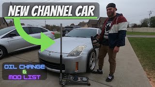 How to Change oil in Nissan 350z ( New Channel Car)