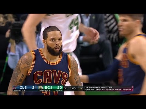 Deron Williams First Basket as a Cavalier | Cavaliers vs Celtics | Mar 1, 2017 | 2016-17 NBA Season