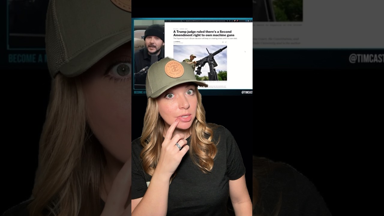 Tim Pool on Machine Gun Ruling“Shall NOT Be Infringed”#2ndamendment #shortsvideo #shortsfeed #shorts