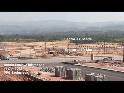 Bahria Enclave Islamabad Sector J Development Progress October 2018