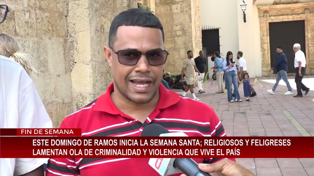 Inicia Semana Santa con llamado a frenar violencia en el país