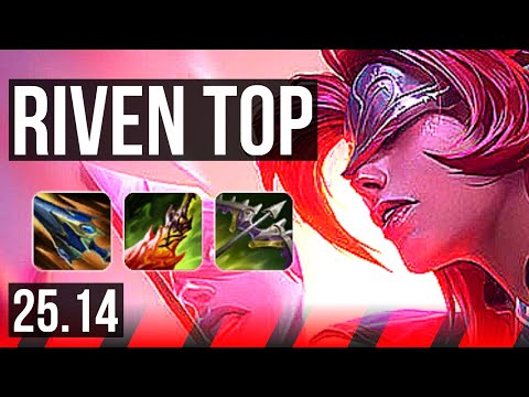RIVEN vs AATROX (TOP) | 7/1/5 | KR Master | 25.14