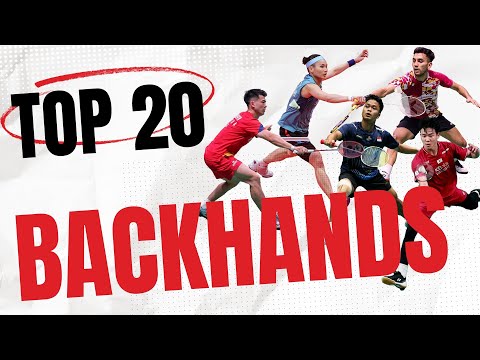 Top 20 backhands of 2023