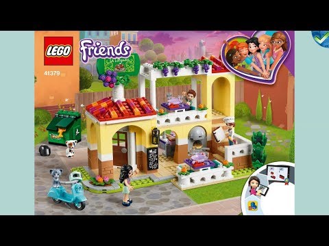 41379 Heartlake City Restaurant LEGO® Friends Bauanleitung aus dem Brickmanuals Anleitungs Archiv