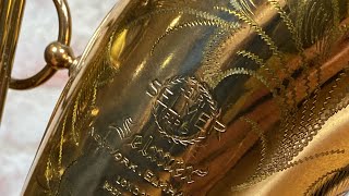 Video thumbnail for STUNNING 122xxx 1965 Selmer Mark VI Tenor Sax Play Test! www.newyorksax.com by JL Woodwinds