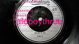 Genesis - Ballad of Big 45 rpm