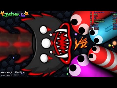 Slither.io A.I. Killy Willy Vs Monster Snake - New Epic Skin Slitherio Vip Best Gameplay - Infinity