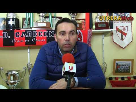 FÚTBOL - C.D. CABECENSE 1 - C.D. UTRERA 0 (entrenadores)
