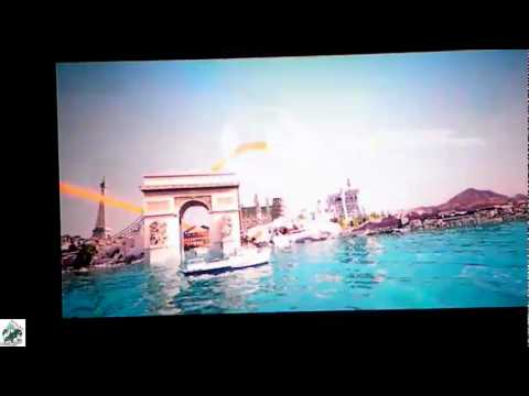 120520 SM Town LA 2012 - VCR (sungmin, onew, siwon - in the water)