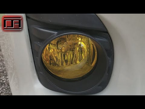 Lamin-x Yellow Fog Light Covers / Protective Tint Film Install / Review (Scion tC2.5)