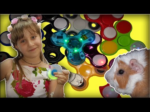 СПИННЕРЫ ТУТ, СПИННЕРЫ ТАМ 🎼 Музыкальный светящийся фиджет