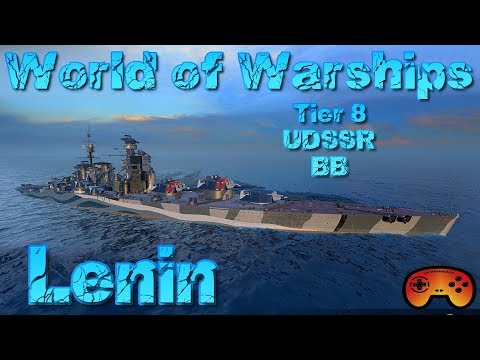 Lenin + Sojus Runden "WIP" in World of Warships auf Deutsch