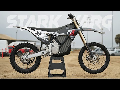 Jeff Emig Rides the STARK VARG for the First Time!