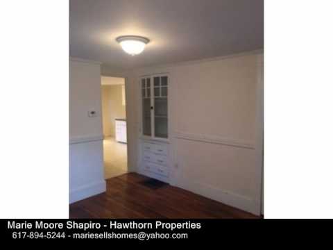 322 Hunnewell Street, Needham MA 02494 - Rental - Real Estate - For Sale -