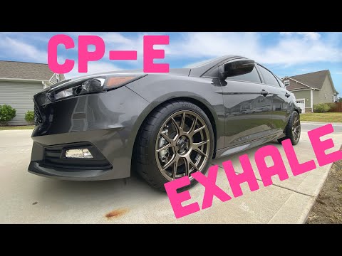 CP-E Exhale Kit with Tial Blow-off Valve on a Focus ST