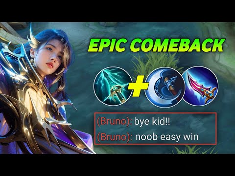 EPIC COMEBACK: INTENSE BATTLE LESLEY LATE GAME CARRY!! - MLBB
