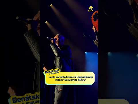 Lucie zahájila koncert legendárním hitem "Šrouby do hlavy" 🎶🔥
