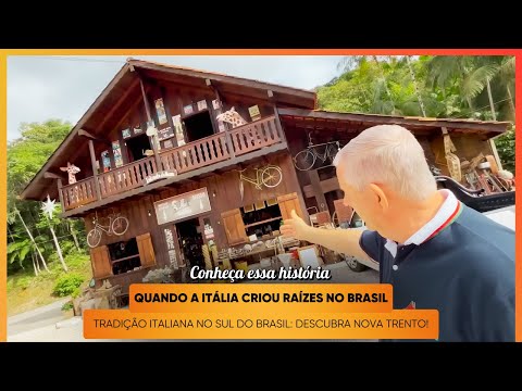 CULTURA ITALIANA VIVA em Santa Catarina: Uma Viagem a Nova Trento #raizesdobrasil #SantaCatarina