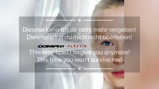 Oomph!- Kennst du mich? Lyrics with English translation