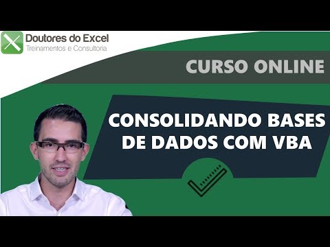 [Vídeo Dica] - Consolidando bases de dados com VBA