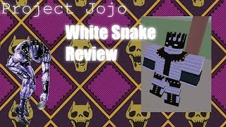 Roblox Project Jojo White Snake Showcase Kenh Video !   Giáº£i Tri Danh - project jojo stand review white snake