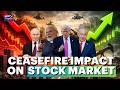 Gift Nifty LIVE Today Ceasefire Impact On Stock Market Donald Trump On Iran War