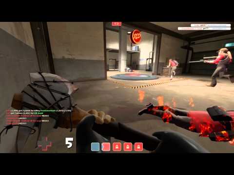 TF2 [HD] - Backburner Pyro Gameplay Part 1/2