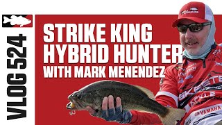 Menendez Fishing the New Hybrid Hunter on Lake X
