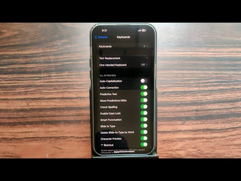 iPhone 15 pro max: How to turn on off auto capitalization on iphone settings