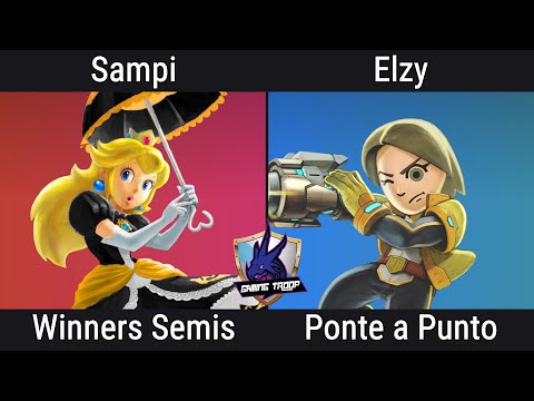 Ponte a Punto Winners Semis - Sampi (Peach) Vs. Elzy (Mii Gunner) - SSBU